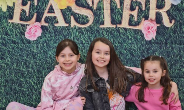 three young girls