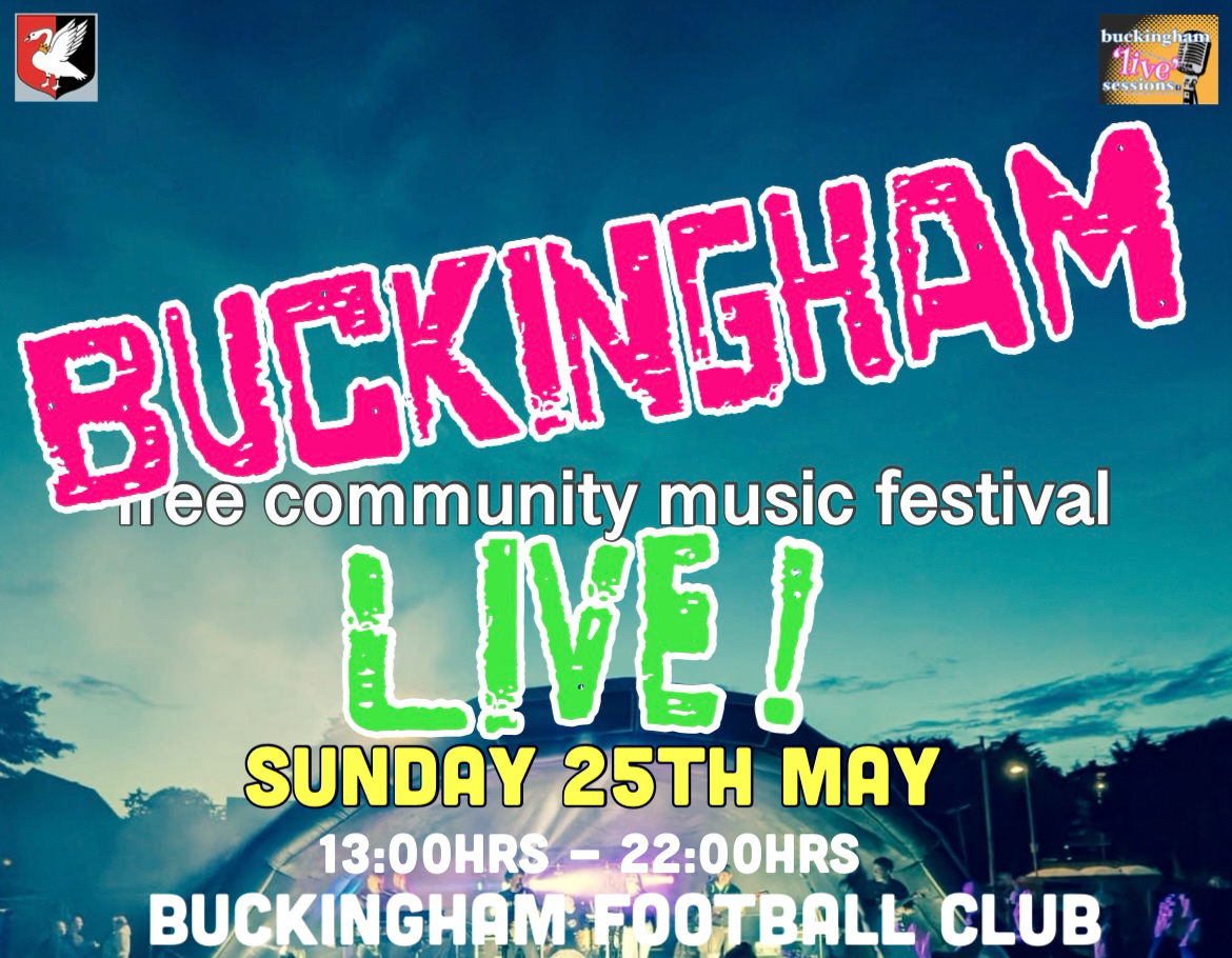 Buckingham Live Event Poster